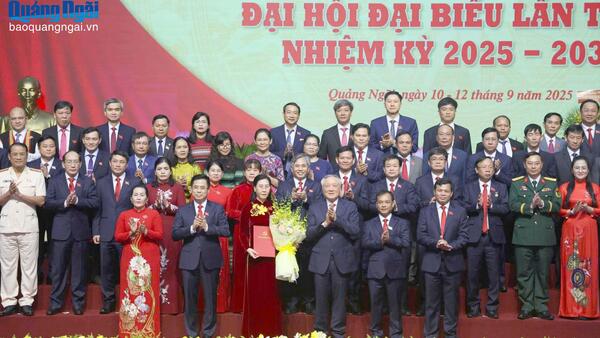 Ban Chấp hành Đảng bộ tỉnh Quảng Ngãi, nhiệm kỳ 2025 - 2030, có 68 đồng chí