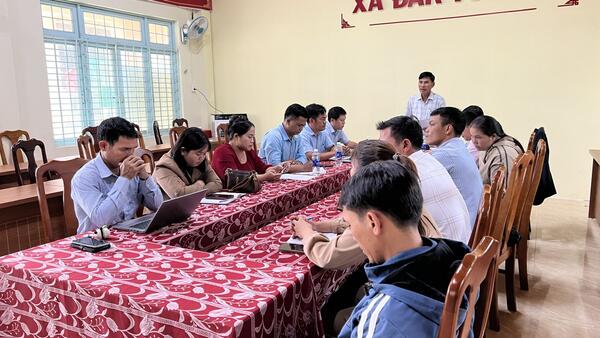 BAN ĐẠI DIỆN HĐQT NHCSXH XÃ ĐĂK TỜ KAN HỌP TRIỂN KHAI NHIỆM VỤ QUÝ III NĂM 2026
