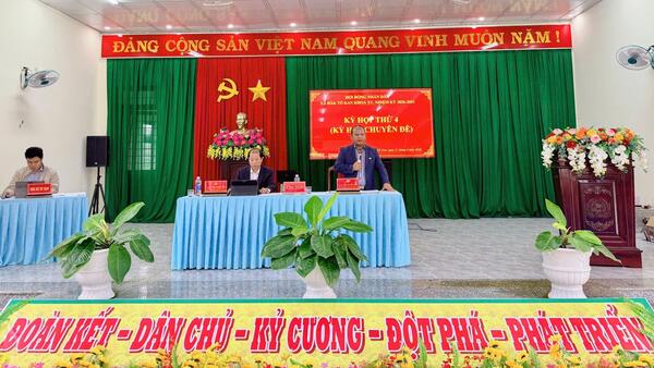 HĐND XÃ ĐĂK TỜ KAN KHÓA XV, NHIỆM KỲ 2026-2031 TỔ CHỨC KỲ HỌP THỨ 4, THÔNG QUA NHIỀU NỘI DUNG QUAN TRỌNG