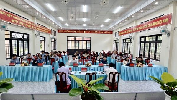 HỘI NGHỊ BAN CHẤP HÀNH ĐẢNG UỶ XÃ ( ĐỘT XUẤT) LẦN THỨ NHẤT, KHOÁ I, NHIỆM KỲ 2025-2030